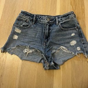 Medium wash Pacsun jean shorts